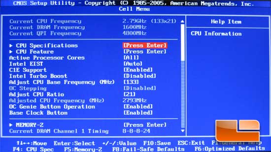 MSI Big Bang Bios