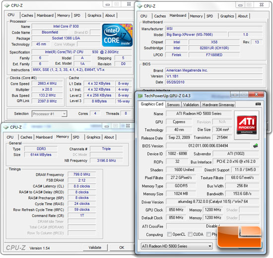 MSI Big Bang XPower System Settings MSI Big Bang XPower System Settings