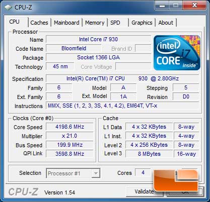 MSI Big Bang XPower CPUz 1.54
