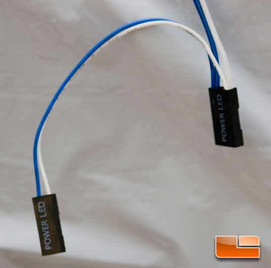 In-Win Ironclad Front Panel Power LED connection