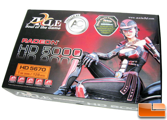 AXLE Radeon HD 5670 1GB Retail Box AXLE Radeon HD 5670 1GB Retail Box