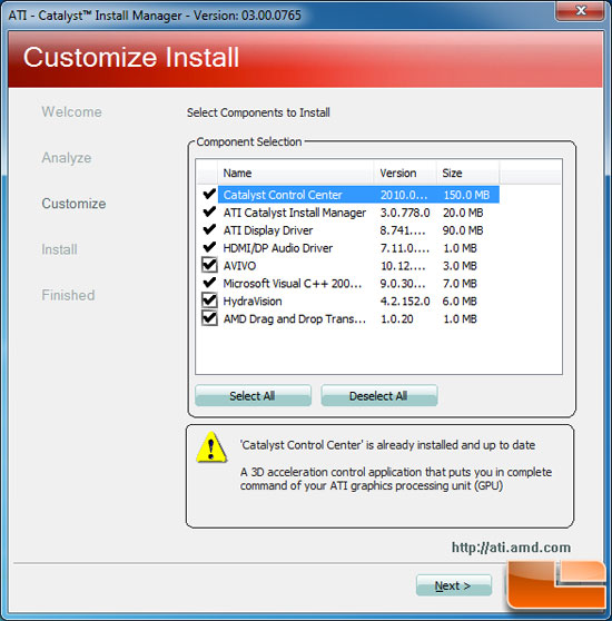 The AXLE Radeon HD 5670 1GB Software Installation The AXLE Radeon HD 5670 1GB Software Installation