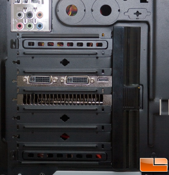 GTX480 Installed in the SilverStone PS05