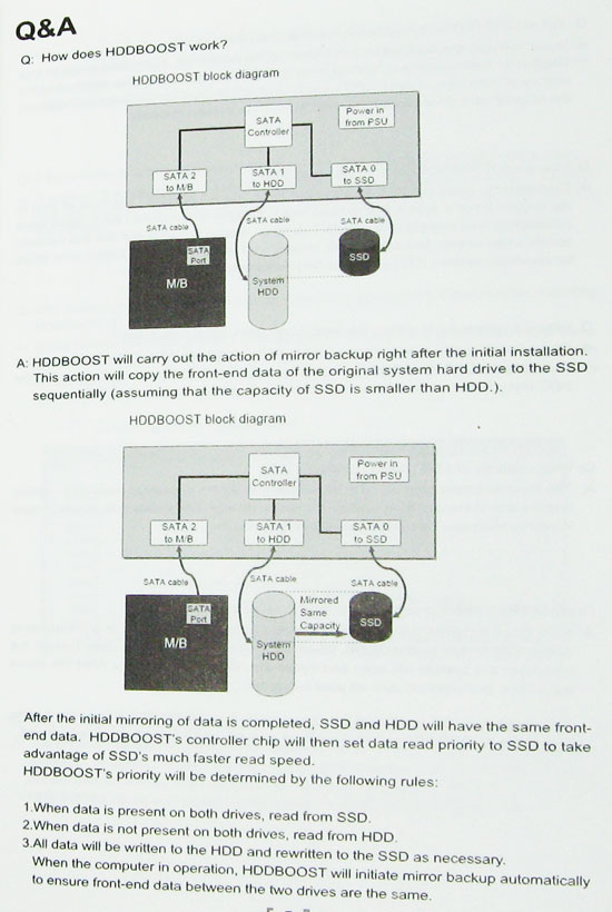 SilverStone HDDBOOST Manual SilverStone HDDBOOST Manual