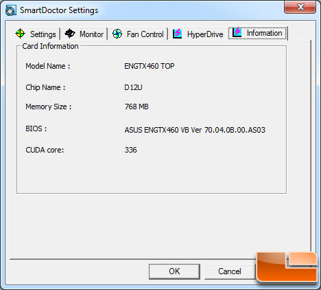 ASUS ENGTX470 Smart Doctor Utility ASUS ENGTX470 Smart Doctor Utility