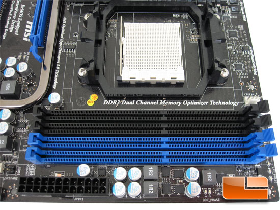 MSI 890FXA-GD70 Motherboard Layout