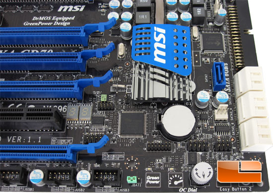 MSI 890FXA-GD70 Motherboard Layout