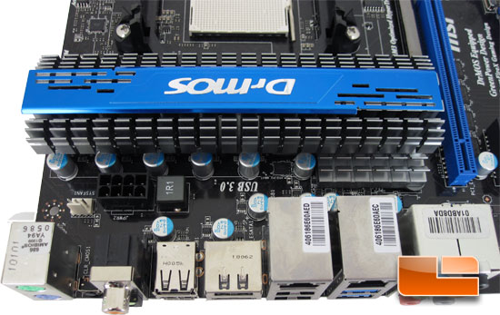 MSI 890FXA-GD70 Motherboard Layout