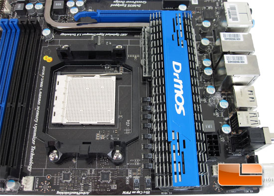 MSI 890FXA-GD70 Motherboard Layout