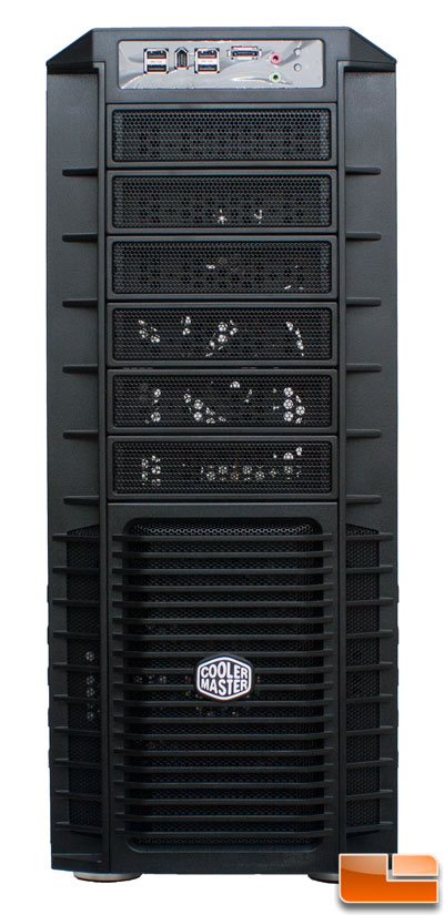 Front of Cooler Master HAF 932 Black Edition