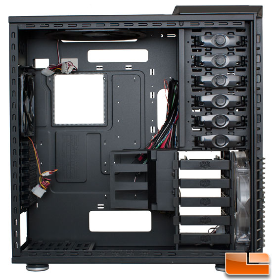 Interior View of the Cooler Master HAF 932 Black Edition