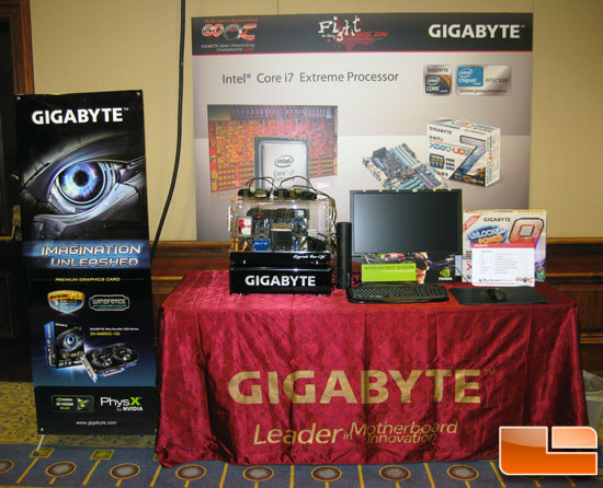 Gigabyte GO OC 2010 North America Gigabyte Booth