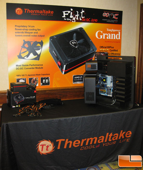 Gigabyte GO OC 2010 North America Championships Thermaltake Booth