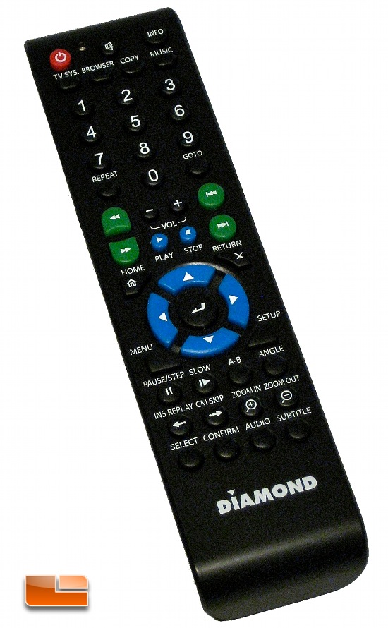 Diamond-MP1000 Remote Control Diamond-MP1000 Remote Control