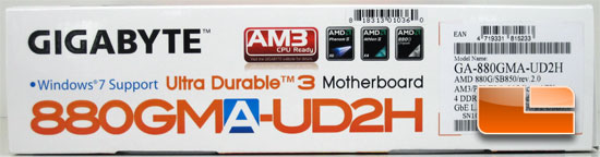 GIGABYTE 880GMA-UD2H Motherboard Retail Package and Bundle GIGABYTE 880GMA-UD2H Motherboard Retail Package and Bundle
