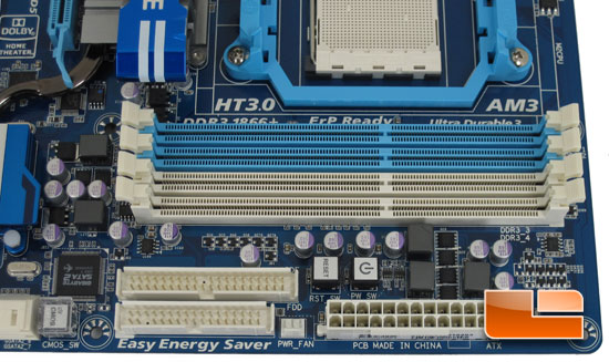 GIGABYTE 890FXA-UD5 Motherboard Layout