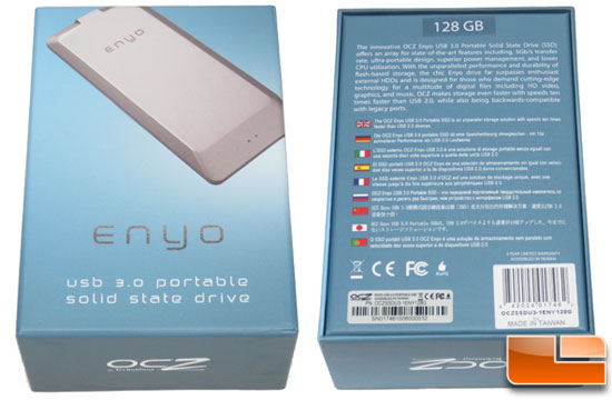 OCZ Enyo 128GB USB 3.0 Portable SSD Retail Box