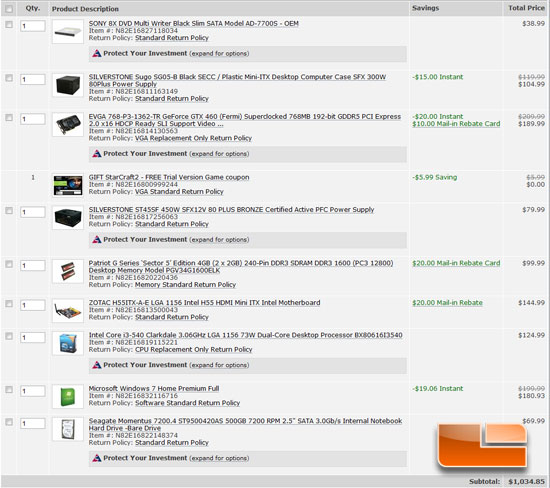 V3 Gaming Move 3DS newegg shopping cart