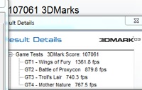 Rampage III Extreme and EVGA GTX 480 3DMark 2003 OC CPU OC GPU 107061 3DMarks