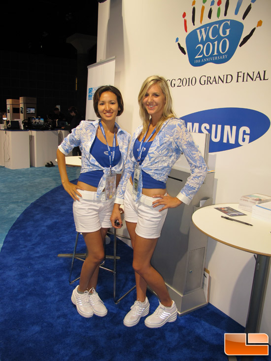 WCG 2010 Booth Babes!!
