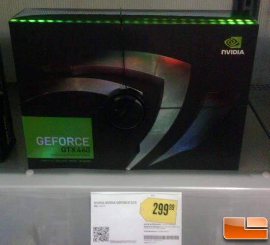 NVIDIA GeForce GTX 460 1GB Video Card