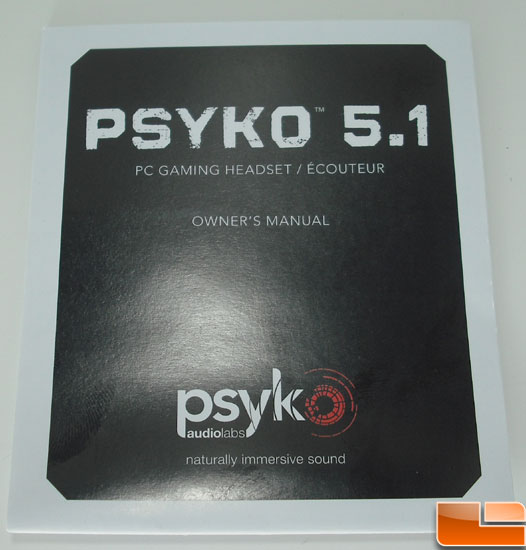 Psyko 5.1 Gaming Headset Manual