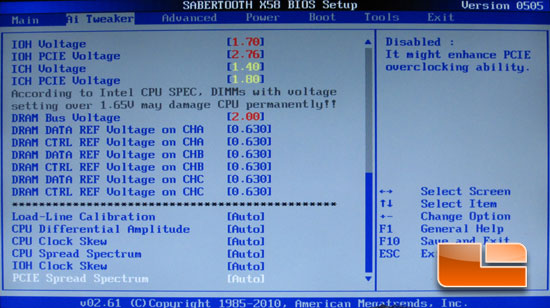 ASUS Sabertooth X58 System BIOS