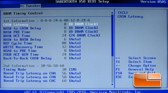 ASUS Sabertooth X58 System BIOS