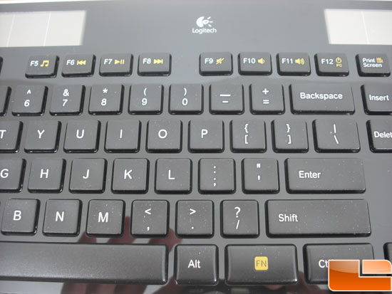 Logitech K750 Wireless Solar Keyboard Shiny
