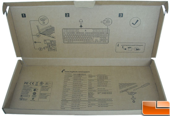 Logitech K750 Wireless Solar Keyboard Manual