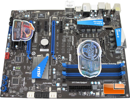 MSI P67A-GD65 Motherboard Preview