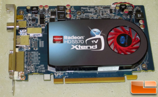 SAPPHIRE Radeon HD 5570 Xtend TV Graphics Card