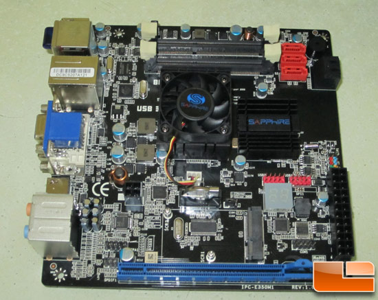 SAPPHIRE Pure White Fusion E350M1W motherboard