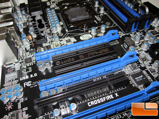Sapphire P67 LGA1155 Intel Motherboard I/O Panel