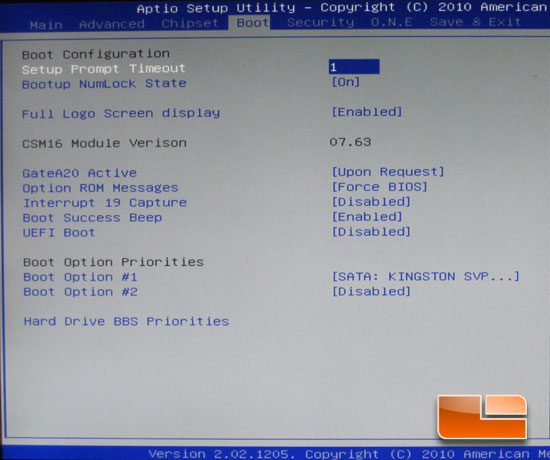 BIOSTAR TP67XE System BIOS