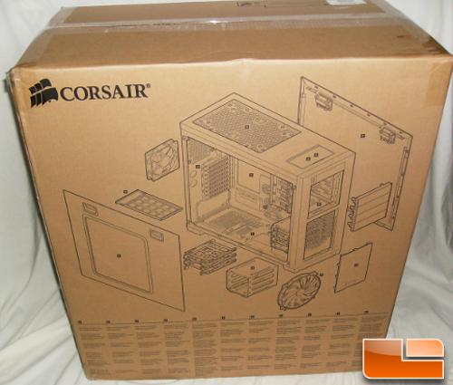 Corsair Obsidian Series 650D Box Backside