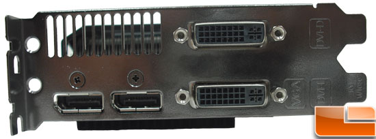 Asus Radeon HD 6870 Video Card Connectors