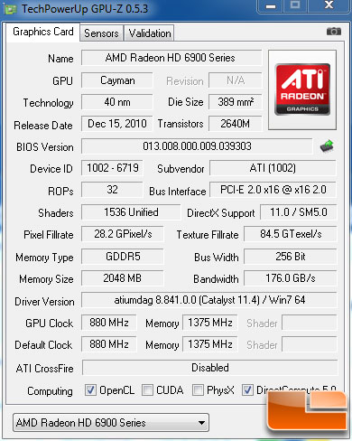 AMD Radeon HD6950 using a HD6970 BIOS