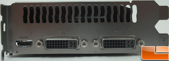 EVGA GeForce GTX 560 SC Video Card Connectors