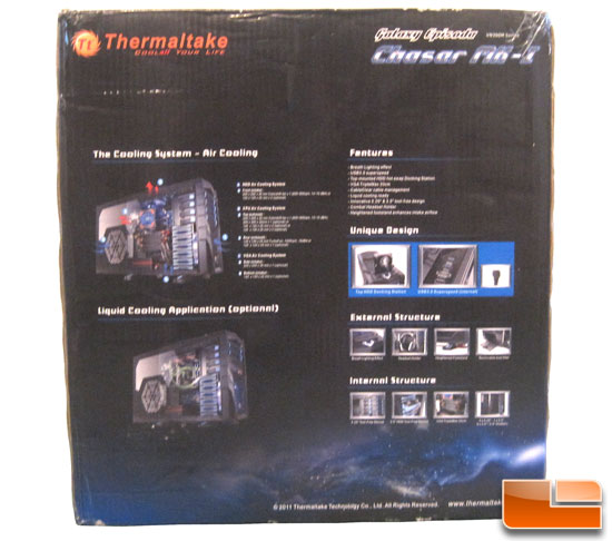 Thermaltake Chaser MK-1 back of box