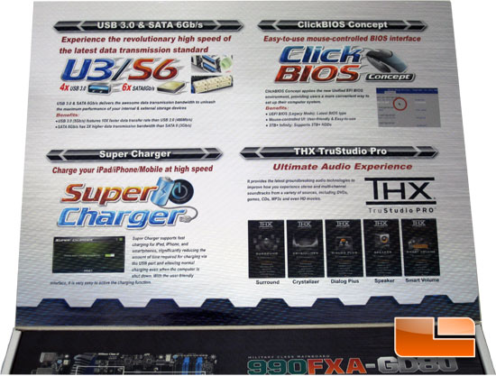 MSI 990FXA-GD80 Motherboard Retail Packaging and Bundle