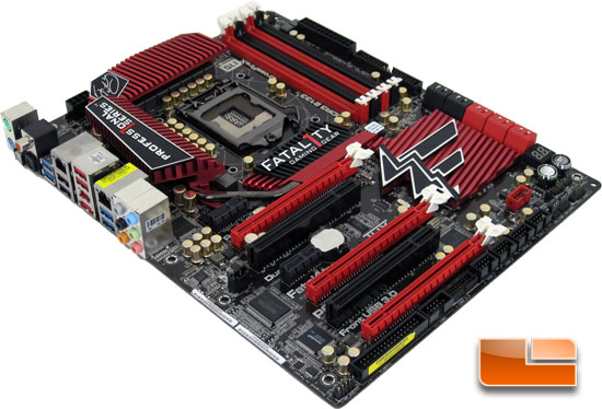 ASRock Fatal1ty Professional P67 Motherboard Layout