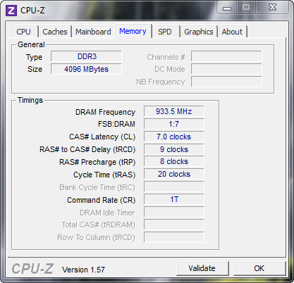 Corsair Dominator Med. Over Clock