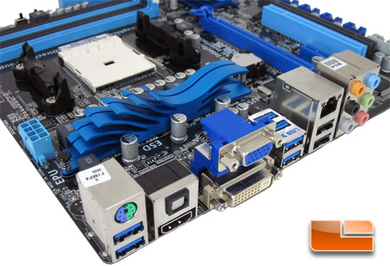 ASUS F1A75-M Pro Motherboard Layout