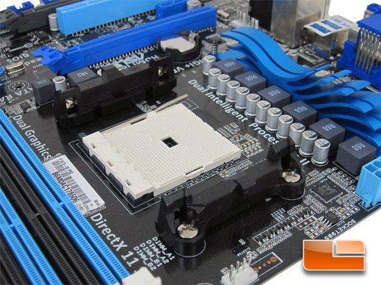 ASUS F1A75-M Pro Motherboard Layout