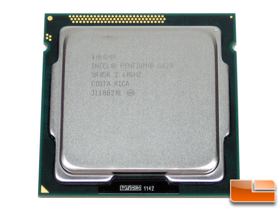 Intel Pentium G620 Sandy Bridge CPU