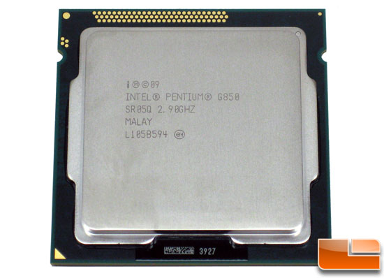 Intel Pentium G620 Sandy Bridge CPU