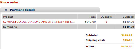 AMD Radeon HD Video Card Chart
