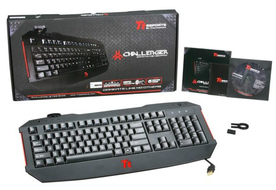 Thermaltake eSports Challenger Gaming Keyboard Review