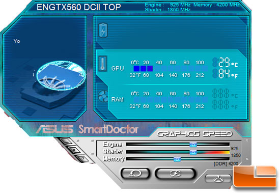 ASUS GTX 560 Top SmartDoctor